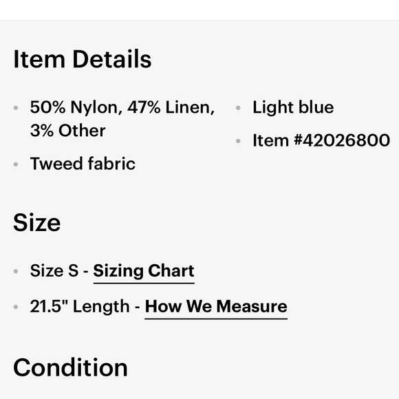 Curio Cardigan - Size S - Mint color - Picture 3 of 7